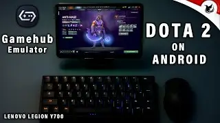 Trying DOTA 2 on MOBILE using PC Emulator Android