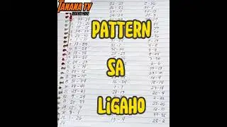 bagong pattern sa ligaho