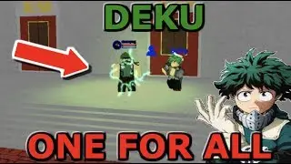 Boku No Roblox: Remastered | All New DEKU OFA Showcase [CODES]