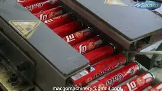 Automatic sugar stick roll wrapping machine