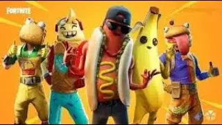 The Food Dudes- 29 Bomb Drop Trios!     Fortnite