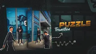 How to Create this PUZZLE Transition in Capcut
