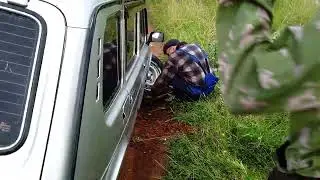 поломка нивы в лесу