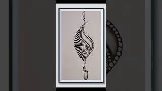 Thank you for watching. Zentangle 32 Shorts 