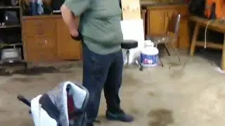 Opening up the garage