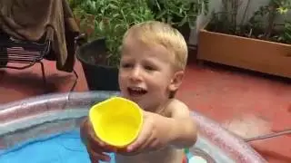 piscina y cumpleaños de Pedrito...
