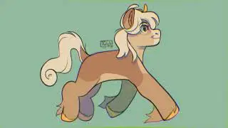 Pony trot! [Art fight Animation 2022]