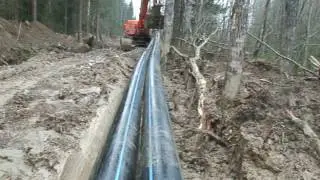 Доставка труб в бездорожье