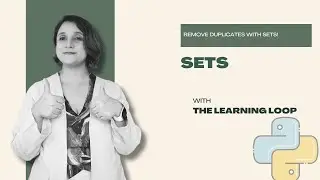 Python Sets Explained for Absolute Beginners | Handle Duplicates Easily (Python Basics Tutorial)