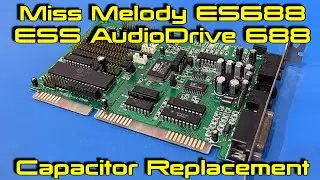 Miss Melody ES688 - ESS AudioDrive 688 Capacitor Replacement