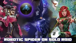 Robotic Spider Artifact in solo raid | One shot | Injustice 2 mobile