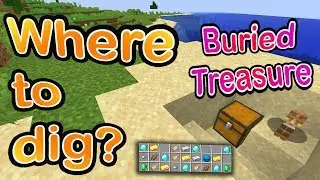 BEST way to find BURIED TREASURE in MINECRAFT