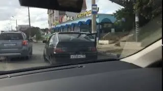 Авария на Репина, огромная пробка