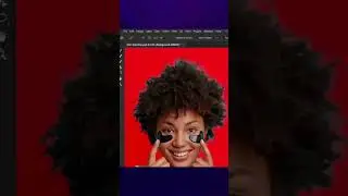 Quickly Mask Out Hair In Photoshop 2023 #shorts #photoshop #tutorial