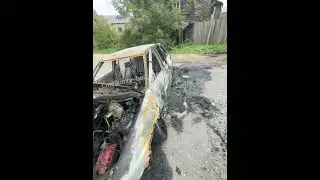 В центре города Кимры сгорел автомобиль