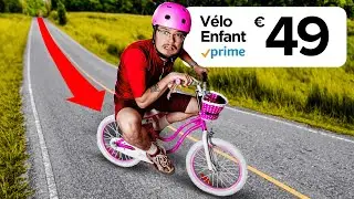 J'AI FAIT 100 KM avec UN VÉLO POUR ENFANT