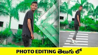 Street Photo Editing in Telugu | Photo Editing in PicsArt | Lightroom Photo Editing