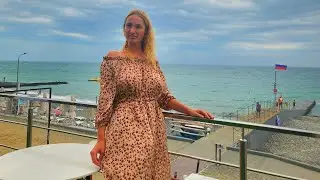 МАМАЙКА СОЧИ- Начался ШТОРМ на море 🌊 Купание запрещено. Погода быстро меняется. 24.08.24.
