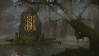 Rune Hagalaz. Norse Runes.