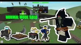 NORMAL MODE SOLO!!!|Roblox TDS(Tower Defence Simulator)