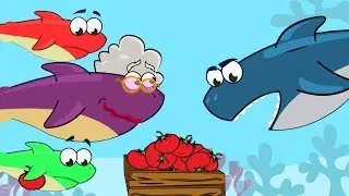 Baby Shark #Catoon - Tomatoes Story