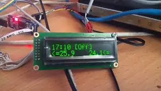 ARDUINO + ENC28J60 ethernet + DS18B20 = web server