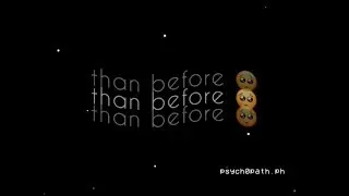 Sad mood edits