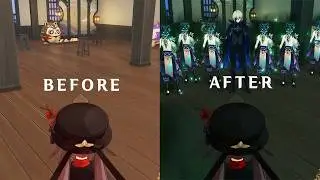 Before and After: Squid Game x Genshin Episode 6