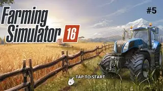 Biçer Döver Bıçağı Aldım Ama Kullanamadım - Farming Simülatör 2016 #5