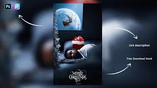 Christmas Photo Editing Tutorial 2023 || Merry Christmas Photoshop Manipulation ||