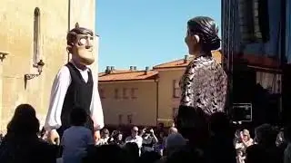 Gigantes de Soria. Fiestas de san Saturio.  Soria. 2019
