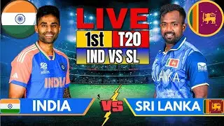 🔴 Live: India vs Sri Lanka t20 match, Live Match Score & commentary | IND vs SL Live match Today