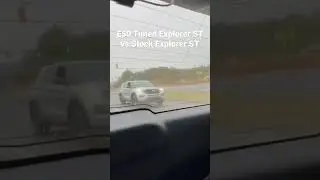 E50 Tuned Explorer ST vs Stock Explorer ST 