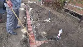 72. Обратная отсыпка грунтом траншеи с электрическим кабелем