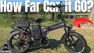 LONGEST Range Ebike? Wallke H9 Dual Motor Test: How Far Can a 60Ah Battery Go?