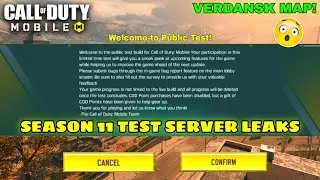 CALL OF DUTY MOBILE SEASON 11 TEST SERVER DOWNLOAD LINK | COD MOBILE SEASON 11 BETA SERVER LEAKS |