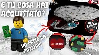 LIVE LEGO Black Friday 🔥 Consigli Acquisti + Sorpresa! Ho preso la Enterprise! 🚀