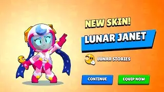 Lunar Janet Blasts Off! Mastering the Moon Goddess in Brawl Stars ✨