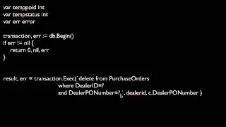 GOlang and Mysql Query Example 2
