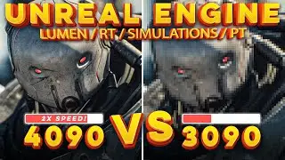 4090 Gets Double the Performance in Unreal Engine over a 3090