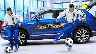 Crazy TRICKSHOTS ft. SkillTwins 