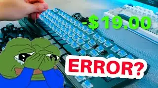 Mejoré el Teclado MÁS BARATO de INTERNET