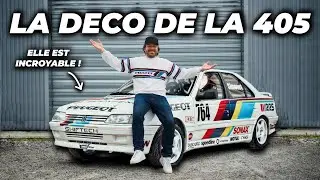 La déco Peugeot Talbot Sport BTCC de la 405 est juste incroyable ! 🤯