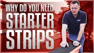How to Shingle a roof: Starter Strip Installation