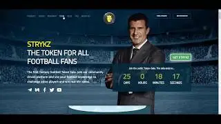 STRYKZ ICO. Легендарный футболист Луис Фигу поддержал криптовалютный проект Stryking Entertainment.