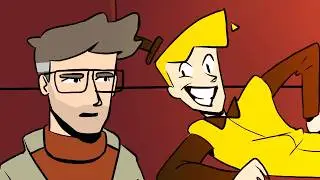 Bill Cipher being THIRSTY and making a deal with Stanford Pines