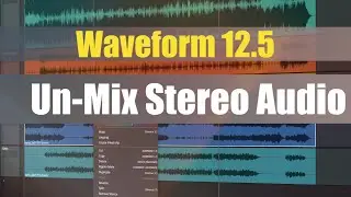 Tracktion Waveform 12.5: Stem Separation Made Easy!