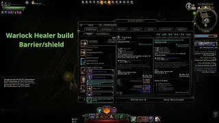 Neverwinter Warlock  healer build Barrier/Shield mod 27