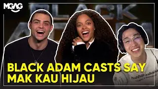 Black Adam Casts say Your Mother is Green