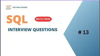 SQL Interview Questions series